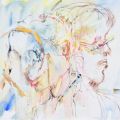 Portrait  18, 56 x 50 Jahr 2012