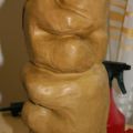 Skulptur in Ton