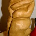 Skulptur in Ton