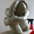 Skulptur in Ton