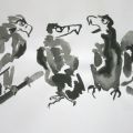 Tusche auf Papier 2