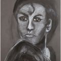 Portrait 1, 35 x 50 Jahr 2007